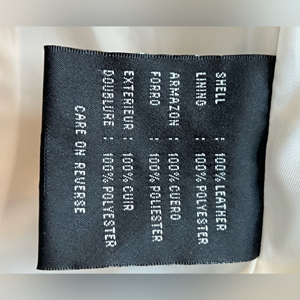 White Leather Jacket - image 3